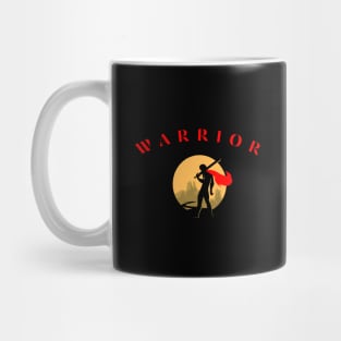 The Warrior Superhero Never Sleeps Mug